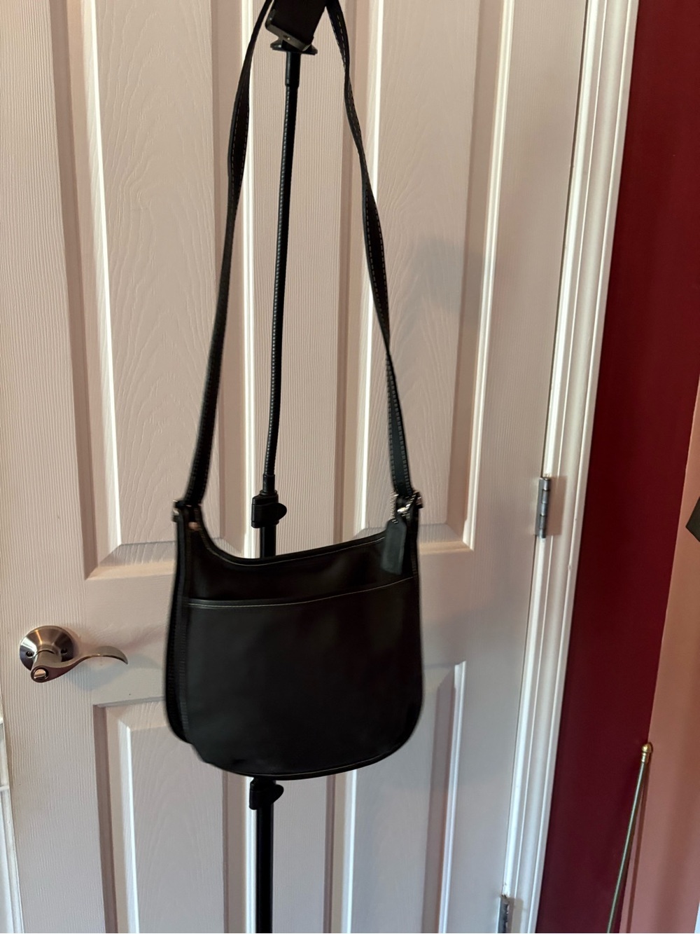 Coach Black Leather Shoulder Bag